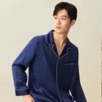 Home 42 100% Mulberry Silk Sleepwear 100% Mulberry Silk Sleepwear, silk pajamas, silk nightgown and robe, pillowcases,eyemask, silk scarf men's silk sleepwear